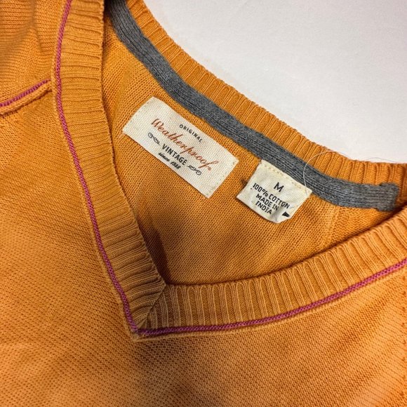 weatherproof. Men’s orange sweater. Long sleeve. Size‎ medium - Picture 7 of 7